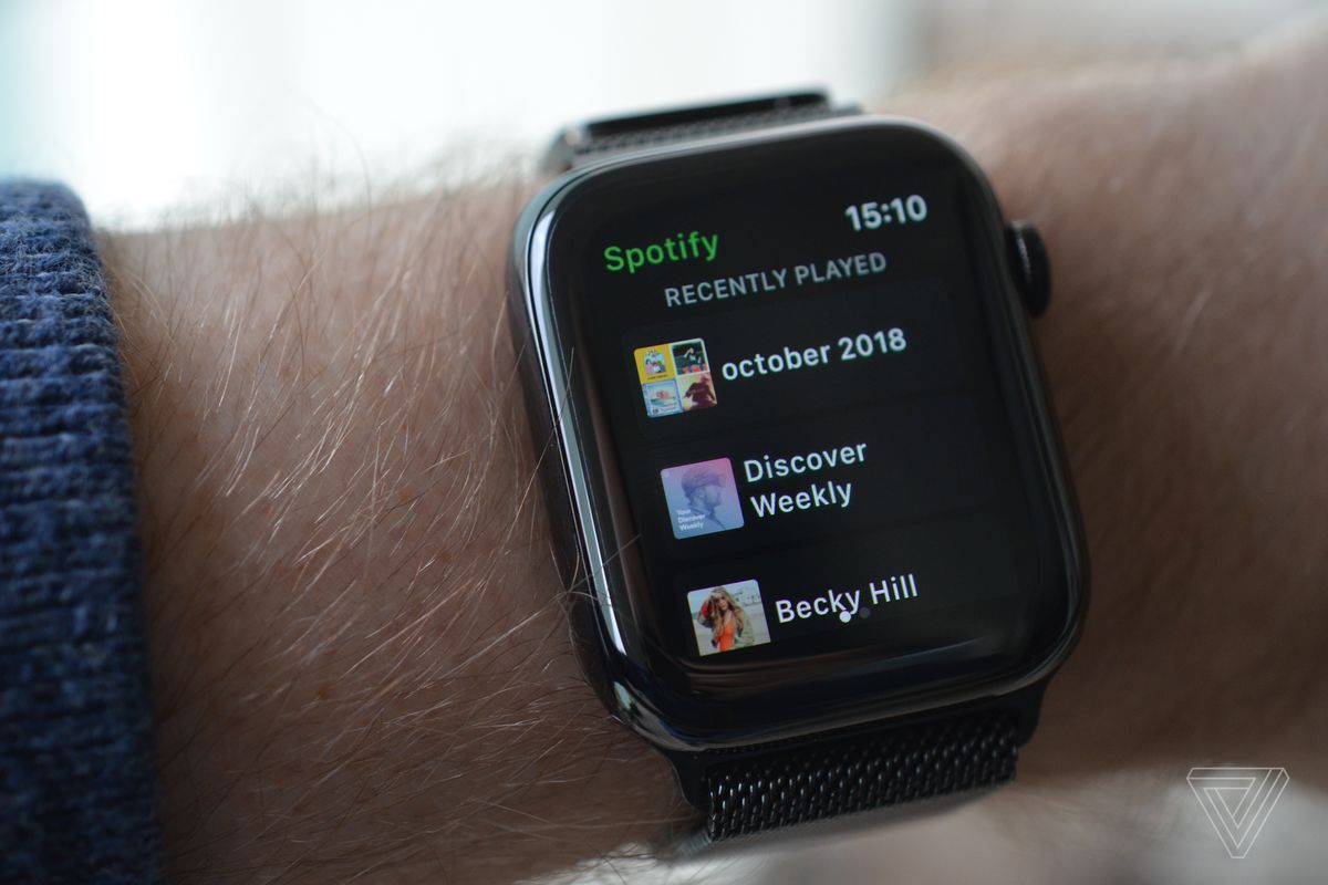 New Spotify Apple Watch App